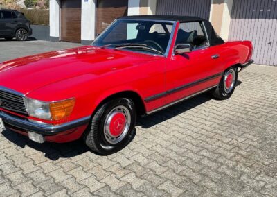 Fahrzeugaufbereitung Siegel in Bogen Mercedes Oldtimer nach Reinigung