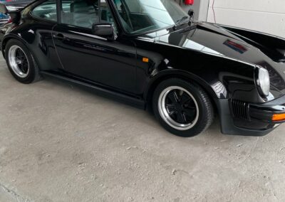 Fahrzeugaufbereitung Siegel in Bogen Oldtimer Porsche Seitenprofil